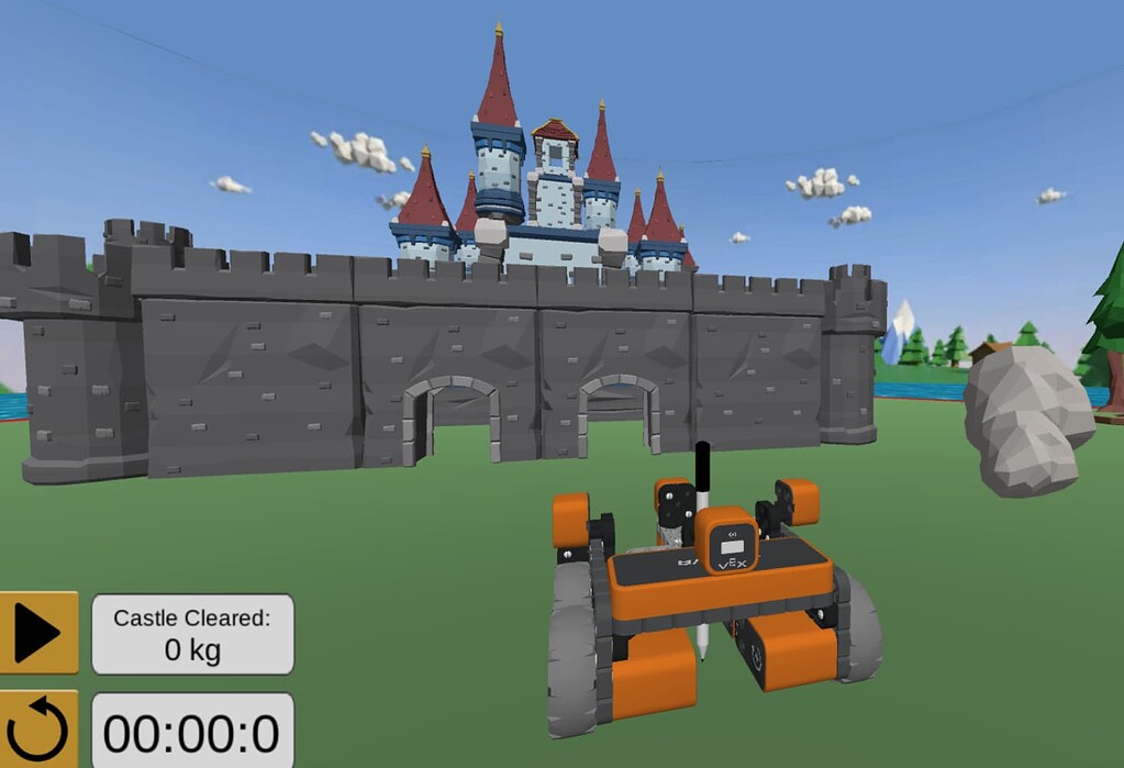 New Castle Crasher + Playground and Activities for VEXcode VR ...