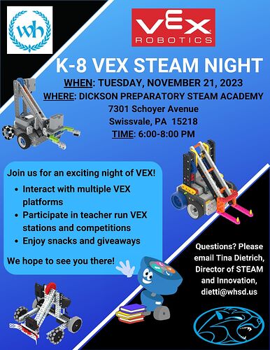 VEX STEAM Night