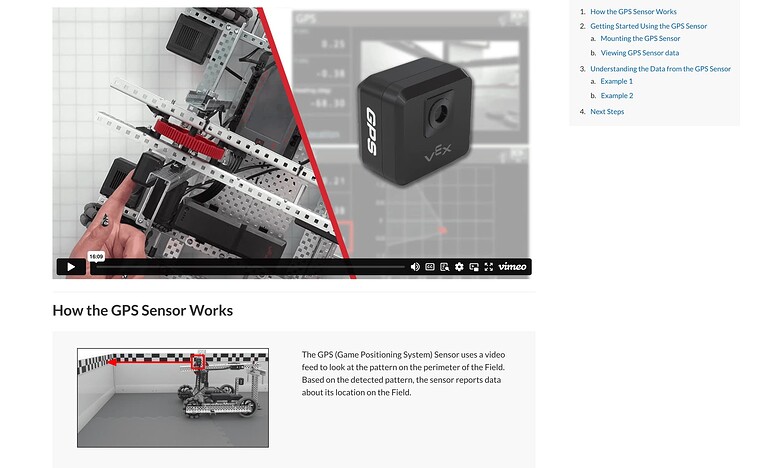 Using the GPS Sensor - VEX V5 - VEX Professional Learning Community