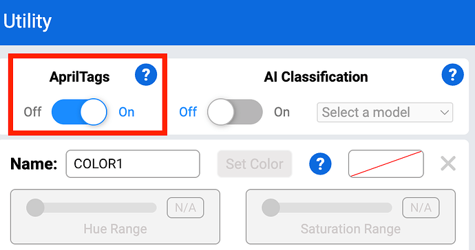 AprilTag Toggle